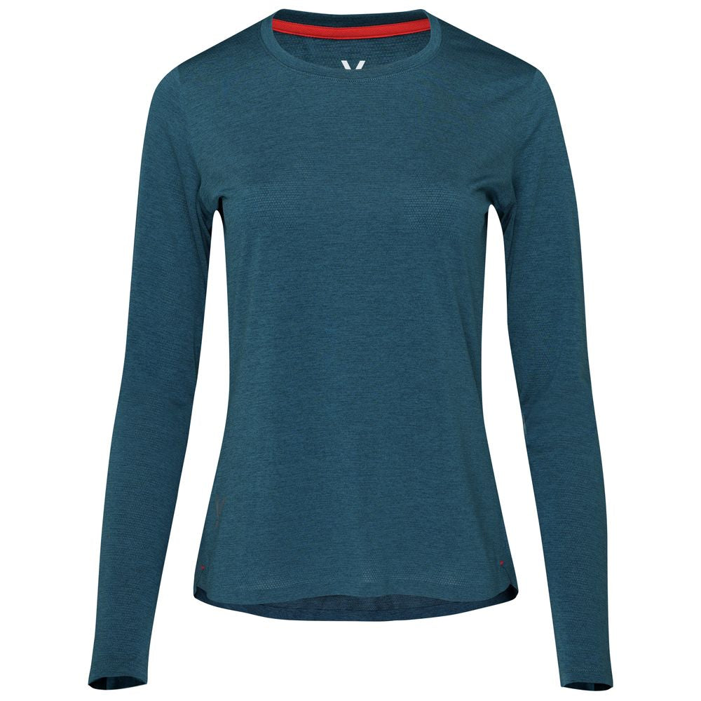 Womens Astral Long Sleeve Tech T-Shirt (Petrol) #contain