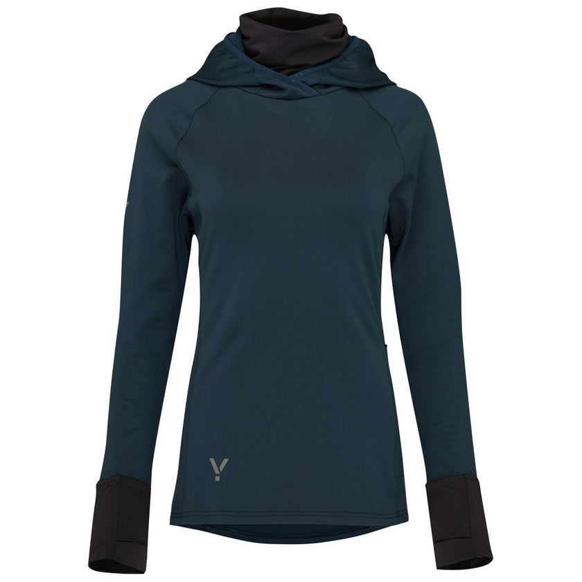 Womens Comet Hoodie (Petrol/Graphite) #contain