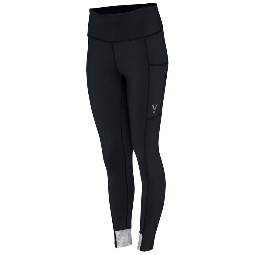 Womens Eos Reflective Tights (Black) #contain