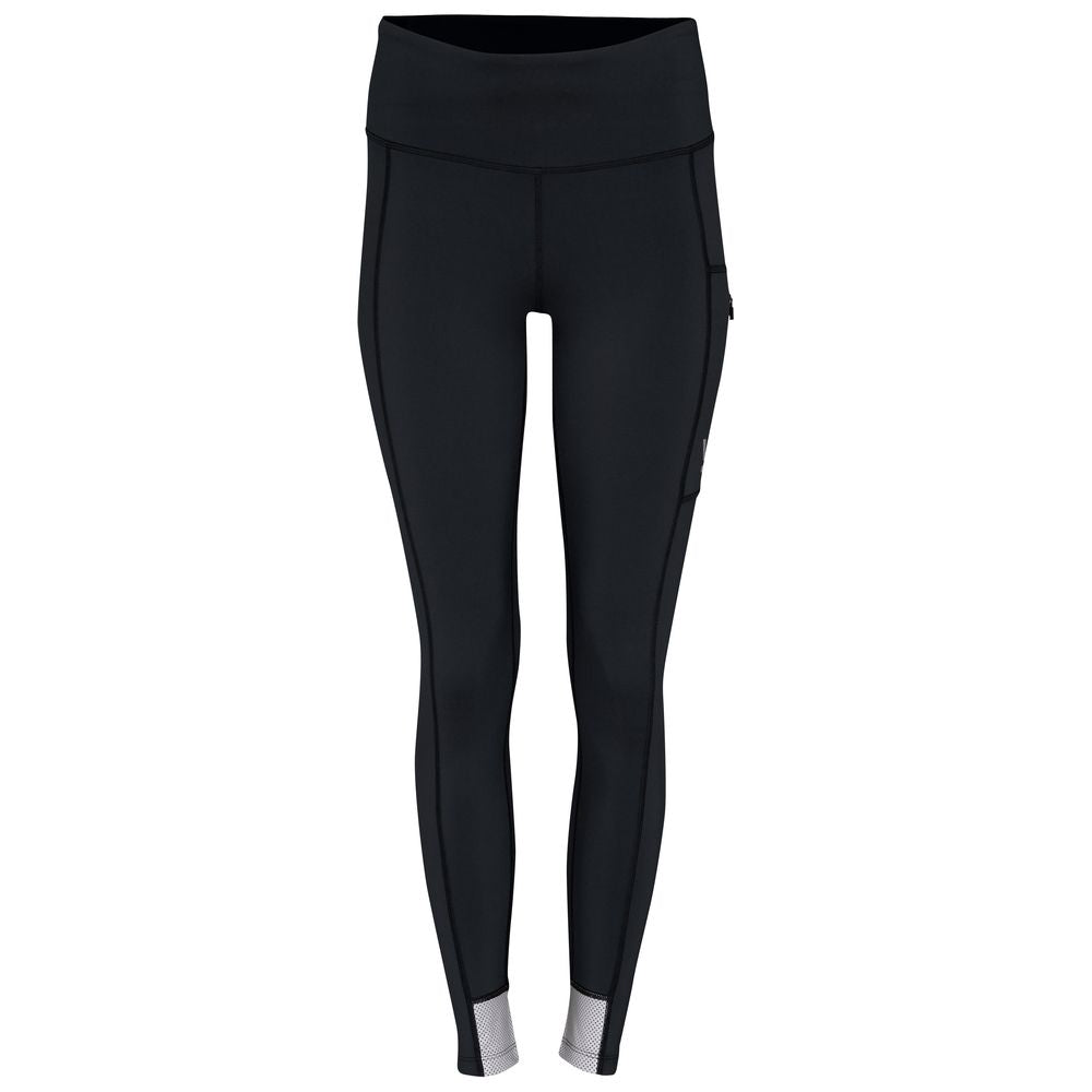 Womens Eos Reflective Tights (Black) #contain