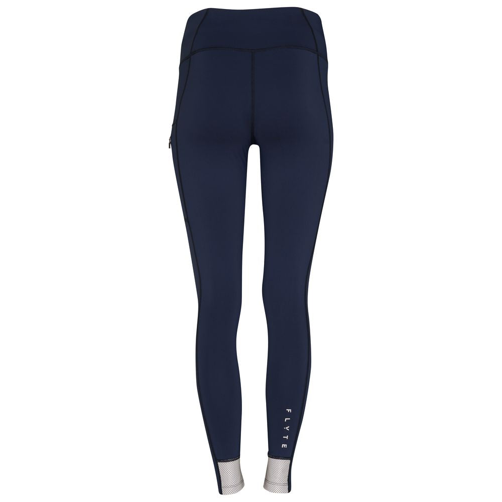 Womens Eos Reflective Tights (Navy) #contain