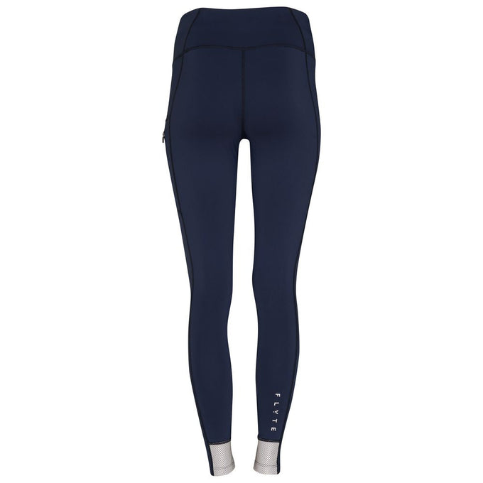 Womens Eos Reflective Tights (Navy) #contain