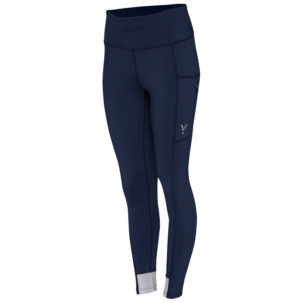 Womens Eos Reflective Tights (Navy) #contain