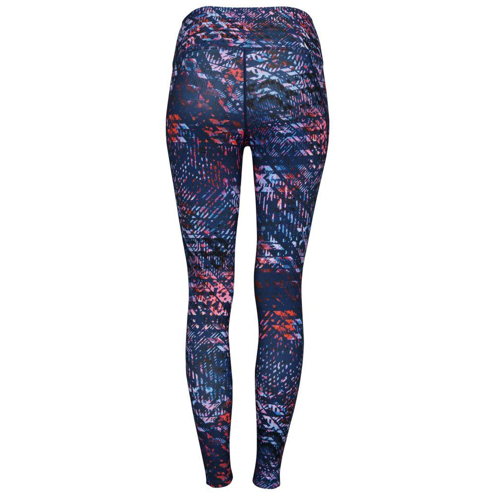 Womens Nyx Tights (Grapefruit/Navy Print) #contain