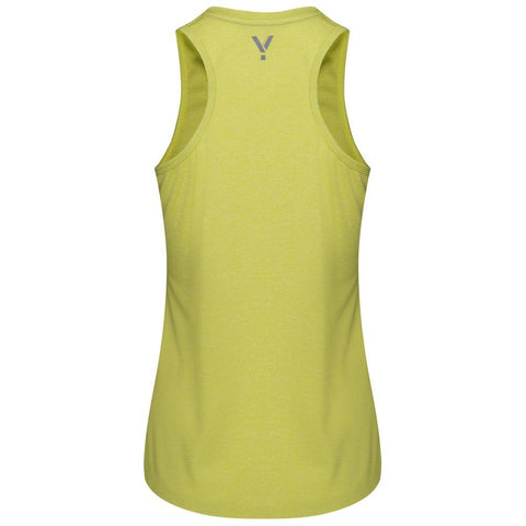 Womens Stellar Tech Singlet (Citron) #contain