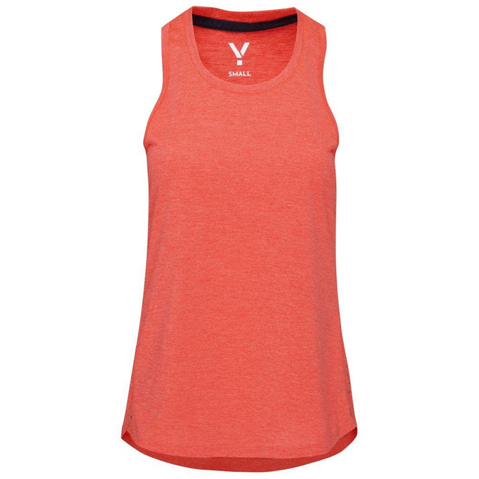 Womens Stellar Tech Singlet (Grapefruit) #contain
