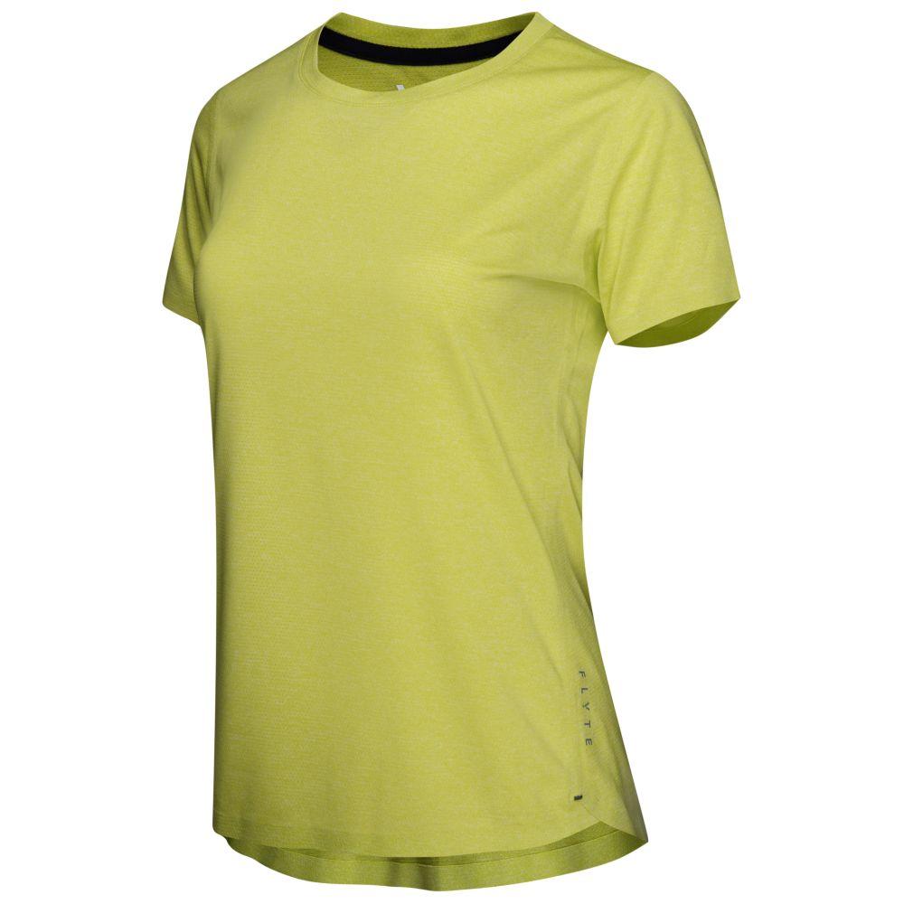 Womens Volta Tech Tee (Citron) #contain