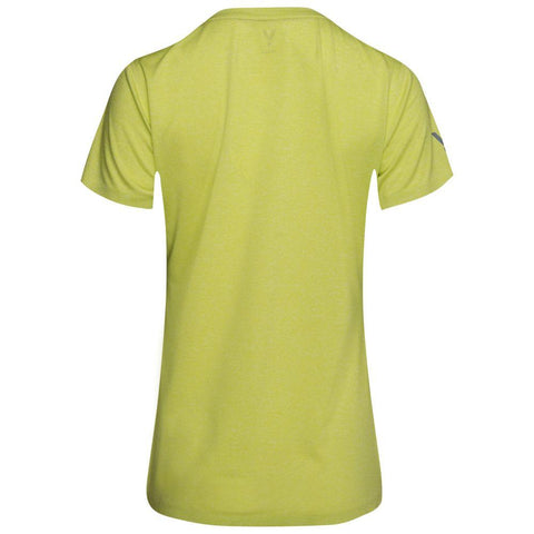 Womens Volta Tech Tee (Citron) #contain