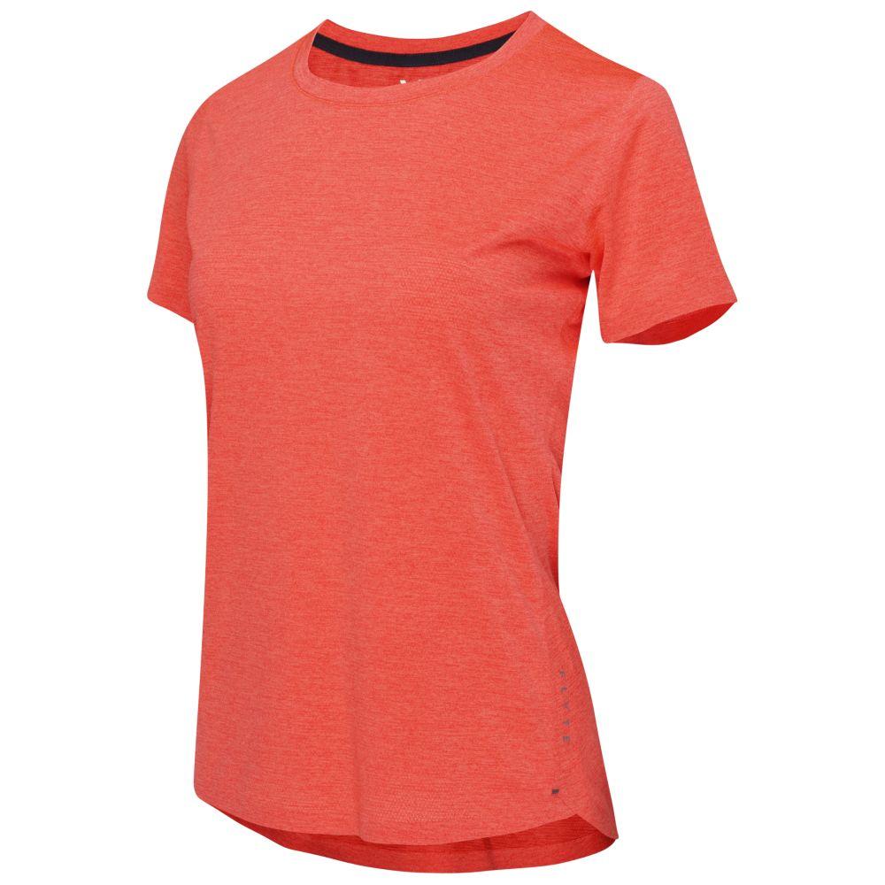 Womens Volta Tech Tee (Grapefruit) #contain