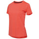 Womens Volta Tech Tee (Grapefruit) #contain