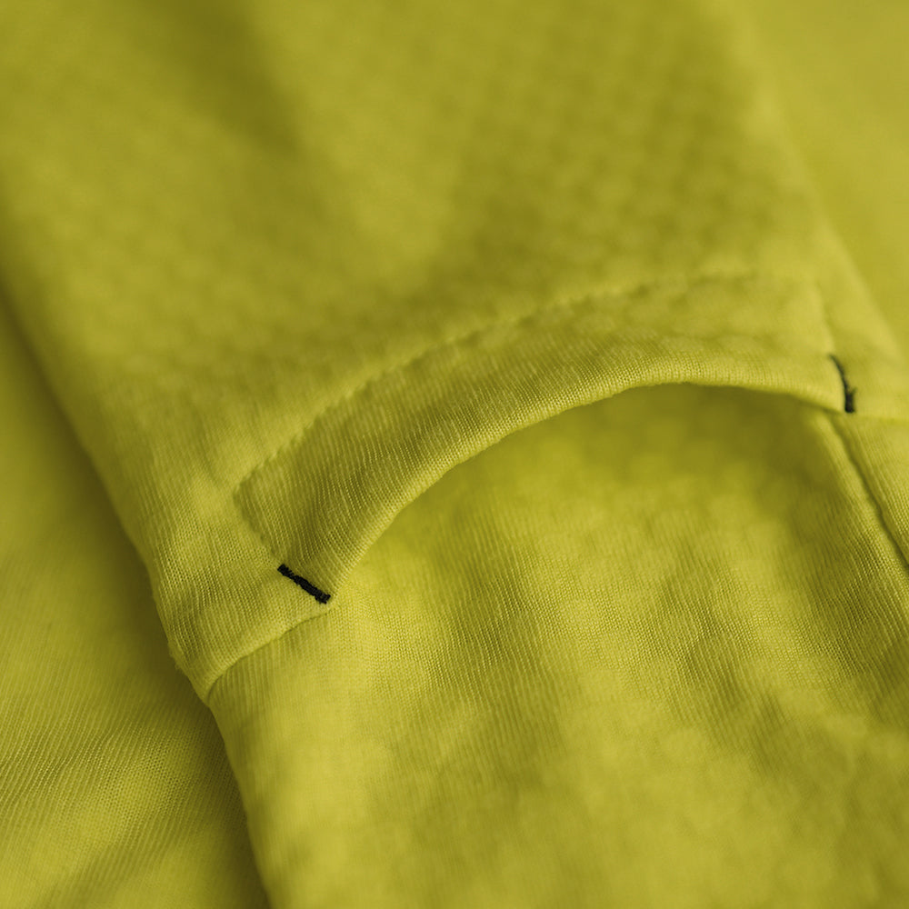 Womens Zephyr Zip Grid Fleece (Citron)