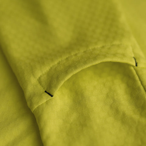 Womens Zephyr Zip Grid Fleece (Citron)