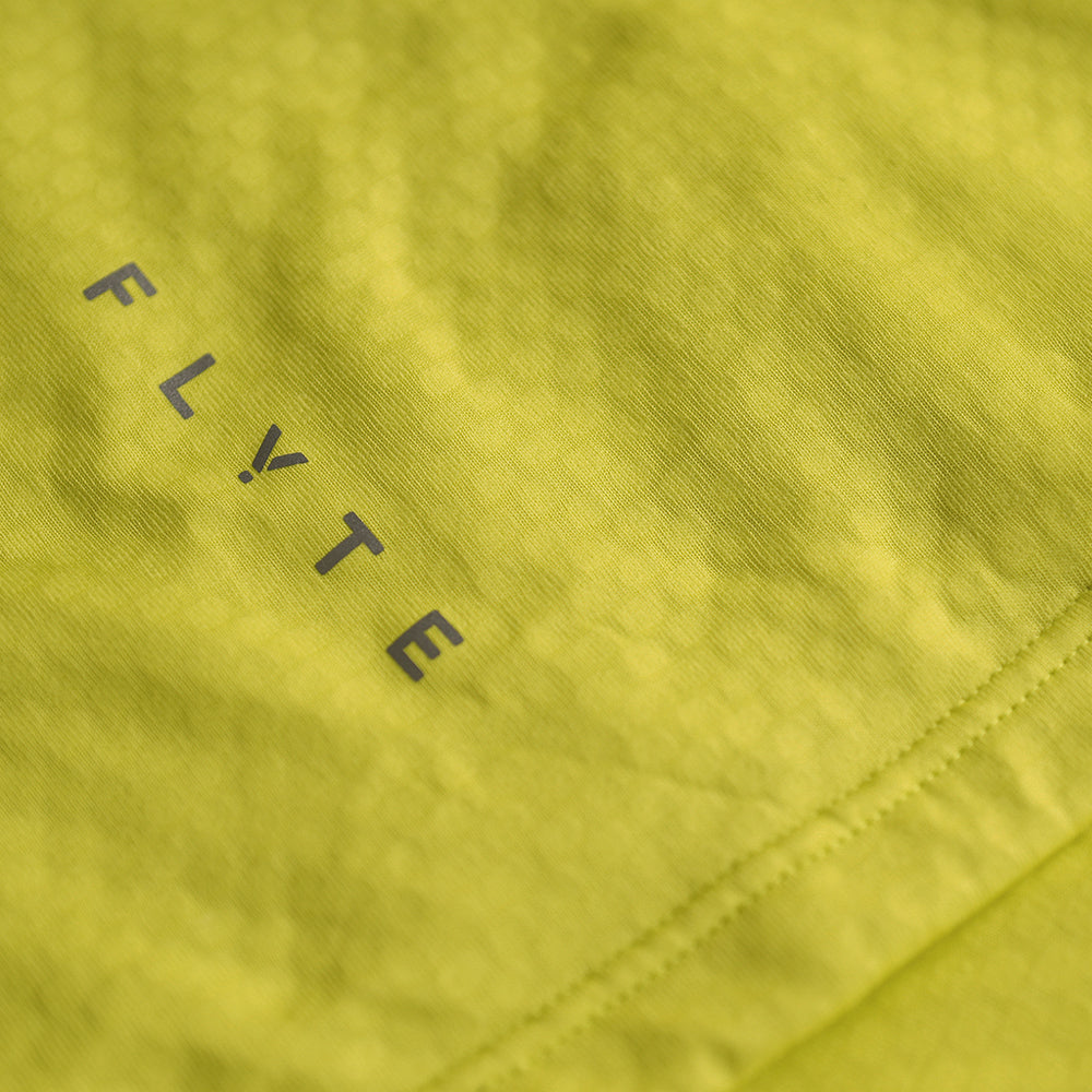 Womens Zephyr Zip Grid Fleece (Citron)