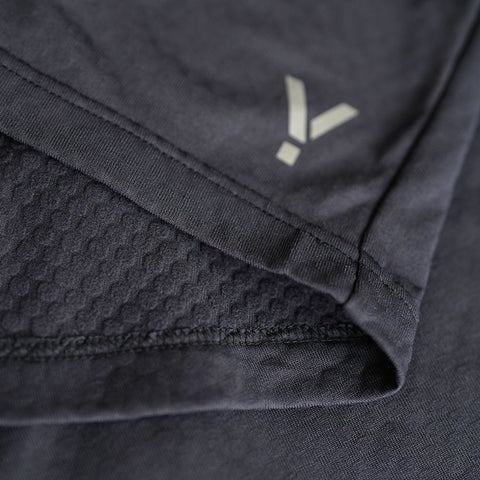 Womens Zephyr Zip Grid Fleece (Graphite)